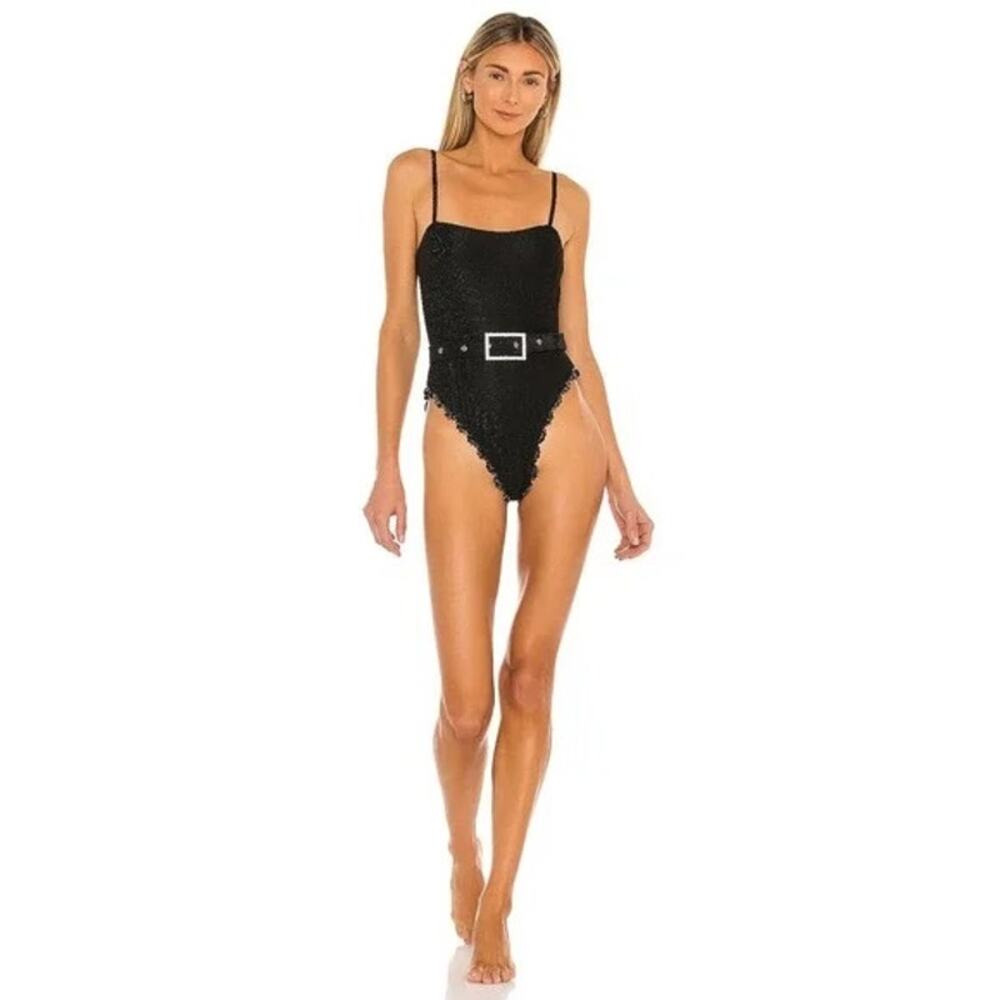 Maiyo Revolve Cindy One Piece in Black M